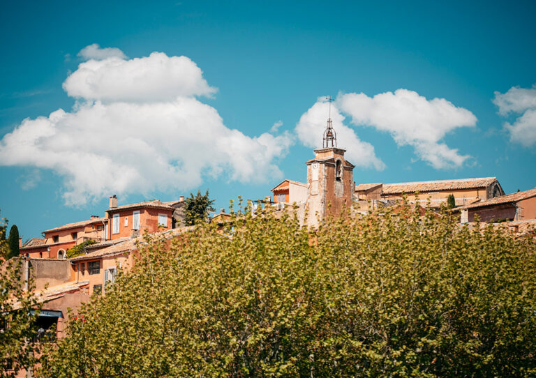 Clocher village Roussillon